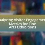 Analyzing Visitor Engagement: Metrics for Fine Arts Exhibitions