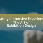 Creating Immersive Experiences: The Art of Exhibition Design