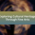 Exploring Cultural Heritage Through Fine Arts