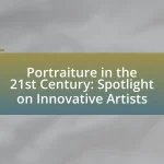 Portraiture in the 21st Century: Spotlight on Innovative Artists