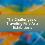 The Challenges of Traveling Fine Arts Exhibitions
