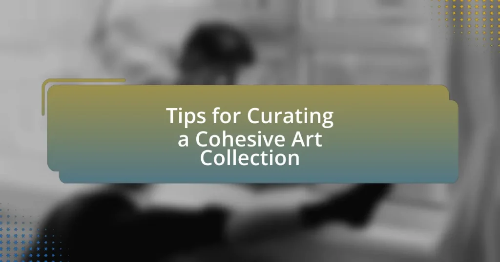 Tips for Curating a Cohesive Art Collection